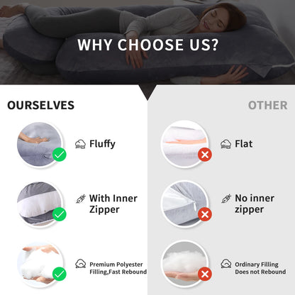 G-Shaped Maternity Sleep Pillow™